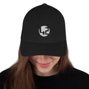 Black cap with logo