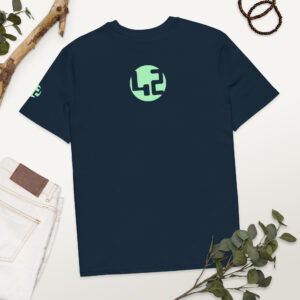 Navy t-shirt with logo