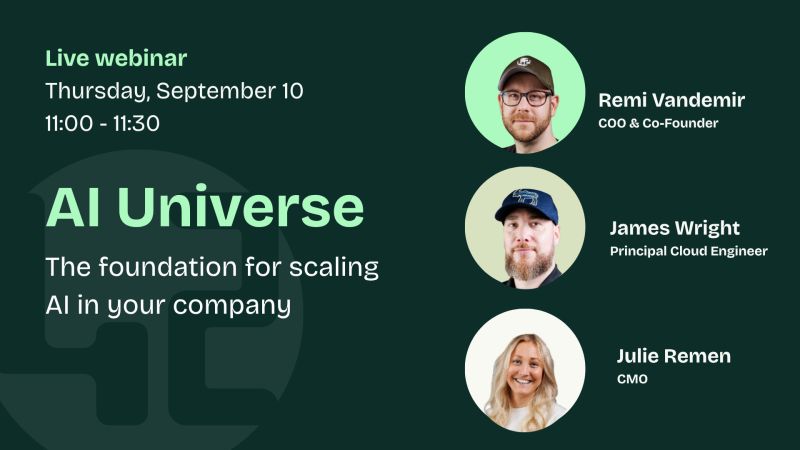 AI Universe live webinar speakers